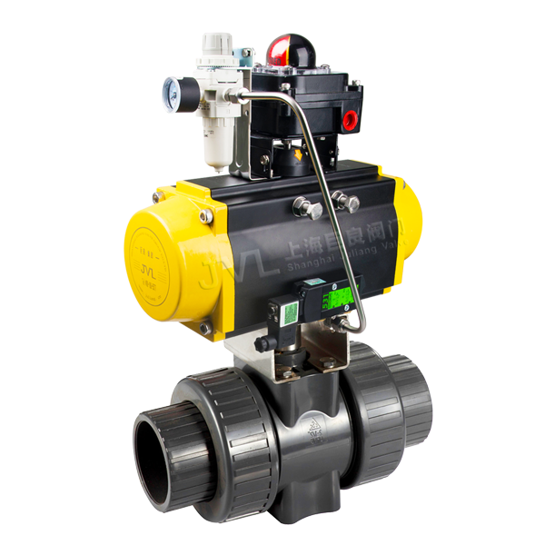 JL600-Q8 / 气动由令塑料球阀