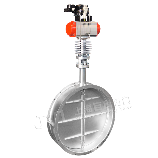 JL600-D5 / 气动三偏心通风蝶阀