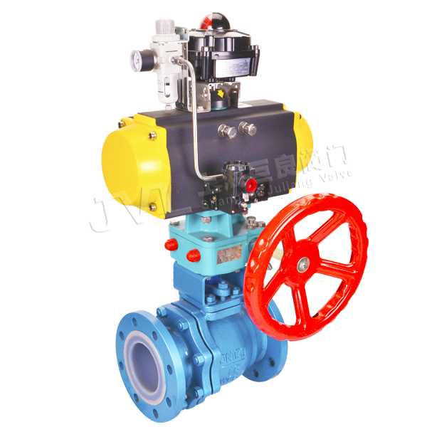 JL600-Q10 / 气动全衬氟球阀