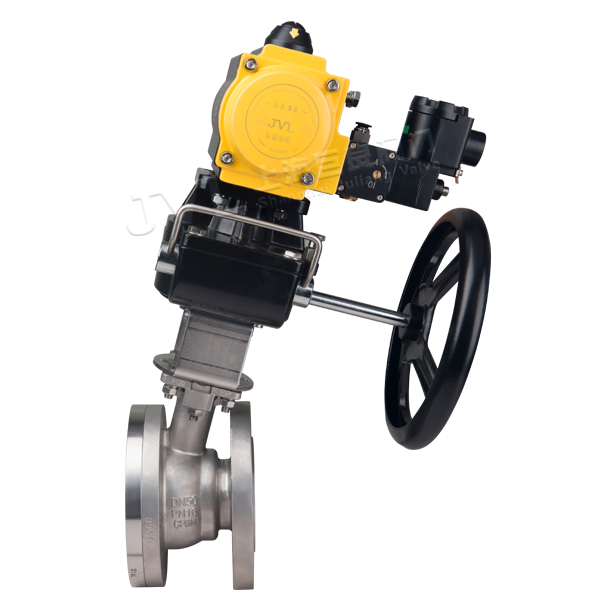 JL600-Q14 / 气动斜杆式罐底阀