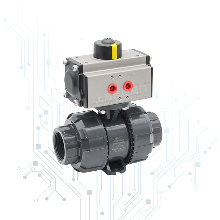 JL600-Q8 / 气动塑料球阀