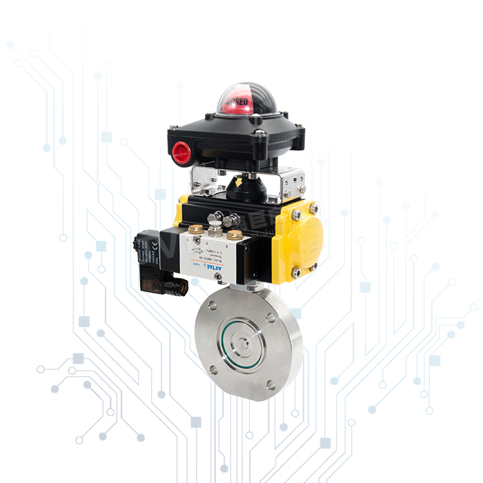 JL600-D7-P / 气动高真空蝶阀